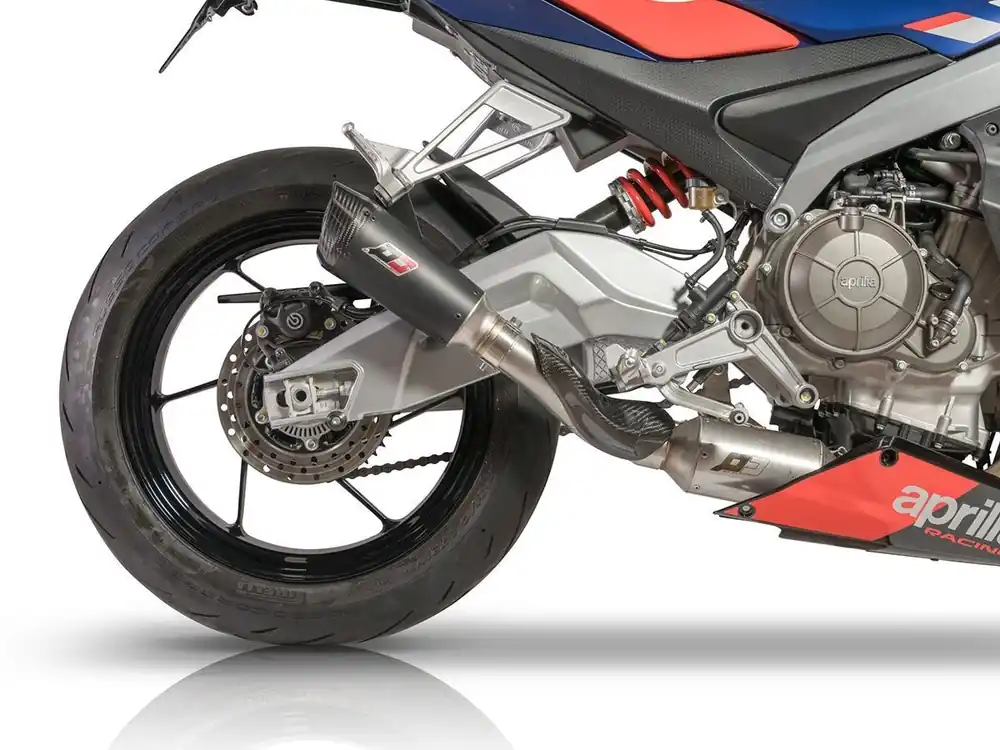 Acquista Ora SCARICO COMPLETO QD EXHAUST GUNSHOT DARK APRILIA TUONO 660 2020-2022-