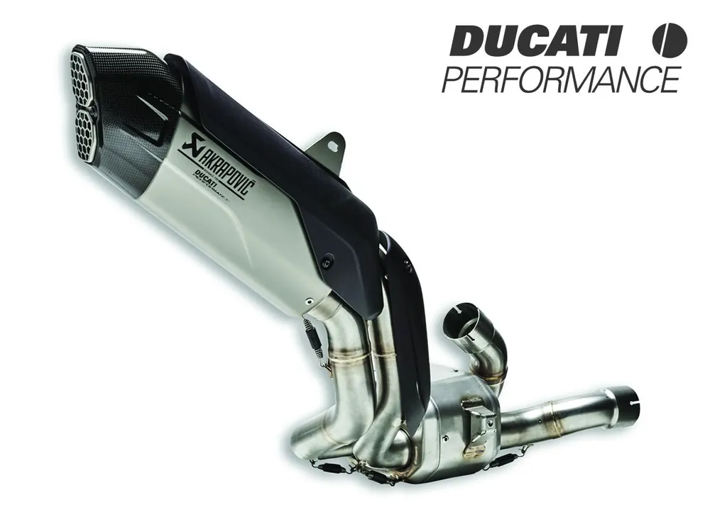 Ultimissimo Modello SCARICO COMPLETO AKRAPOVIC DUCATI PERFORMANCE DUCATI MULTISTRADA V4 / S / PP / RS 23-24-