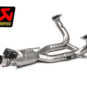 COLLETTORI AKRAPOVIC TITANIO BMW R 1250 R 2019-2023 OMOLOGATI VALVOLA TITANIO- Di Tendenza