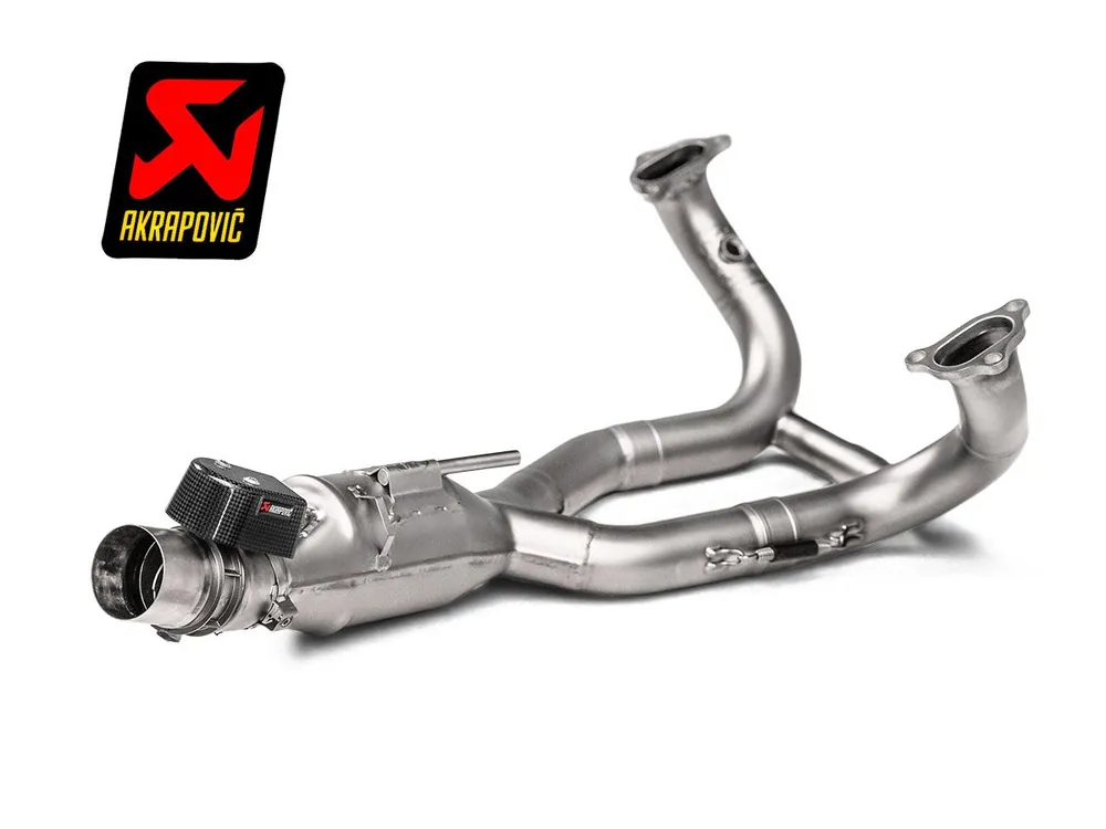 COLLETTORI AKRAPOVIC TITANIO BMW R 1250 R 2019-2023 OMOLOGATI VALVOLA TITANIO- Di Tendenza