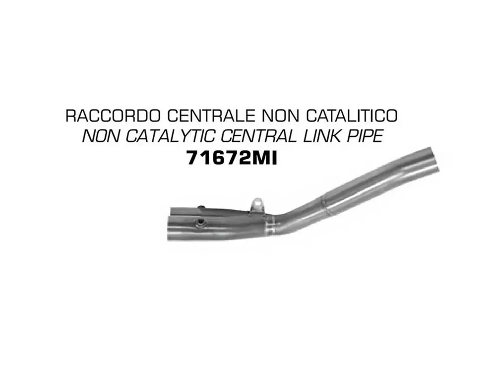 Prezzo Scontato RACCORDO RACING ACCIAIO INOX ARROW YAMAHA YZF R1 / M 2020-2024-