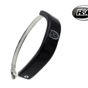 Reso Gratuito PROTEZIONE SILENZIATORE SCARICO YOSHIMURA R-77 R&G TRIUMPH SCRAMBLER 2006-2016-
