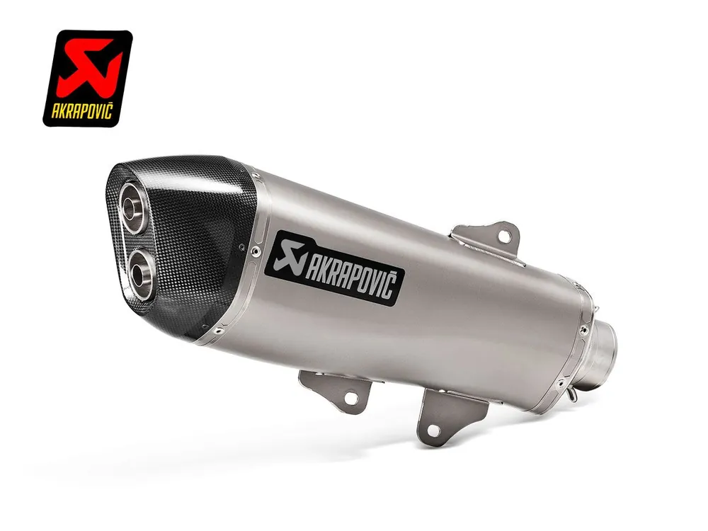 TERMINALE SLIP-ON AKRAPOVIC TITANIO YAMAHA X-MAX 400 / MAJESTY 400 2018-2020- Sconto