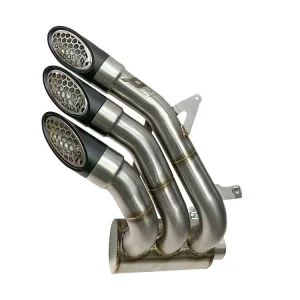 Ultime Pezzi TERMINALE POWER GUN SILVER QD EXHAUST MV AGUSTA RIVALE 800 2013-2018-