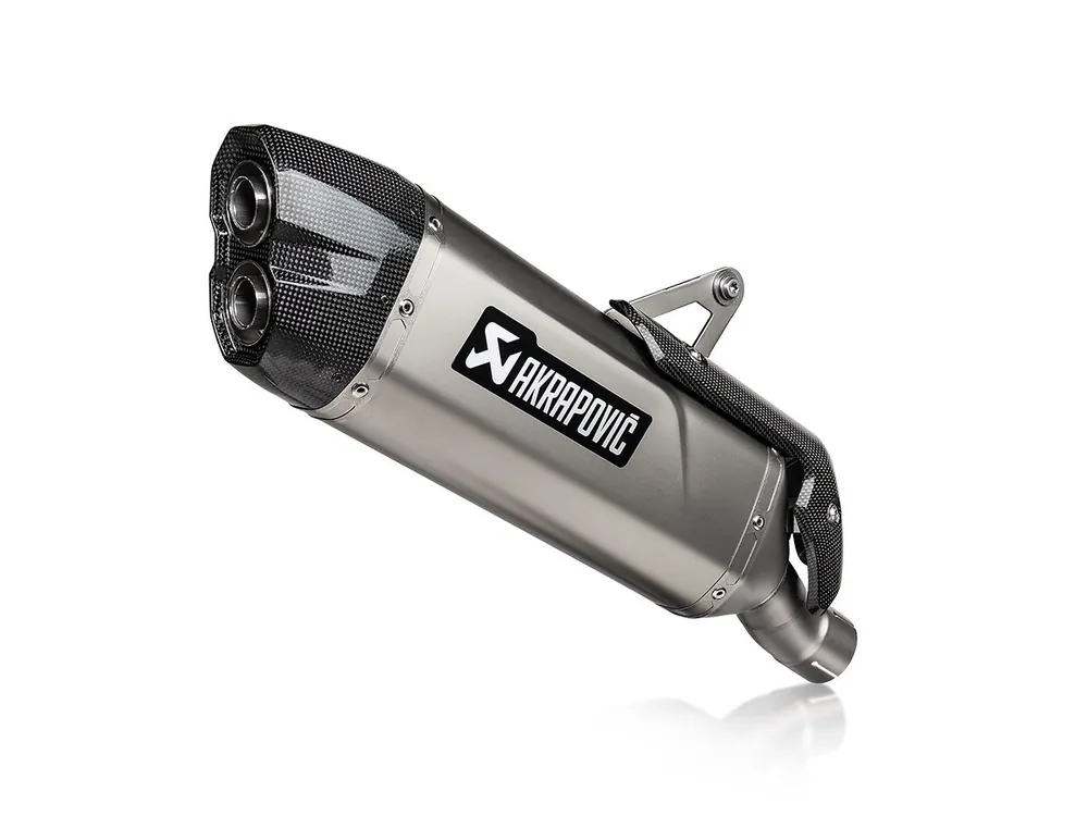 Di Tendenza TERMINALE SLIP-ON OMOLOGATO TITANIO AKRAPOVIC DUCATI MULTISTRADA V2 / S 2025-2026-