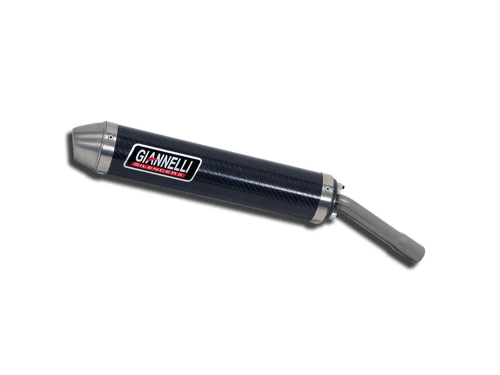 Spedizione Gratuita SILENZIATORE GIANNELLI CARBONIO ENDURO/CROSS 2T YAMAHA DT 125 R / X 2004-2006-