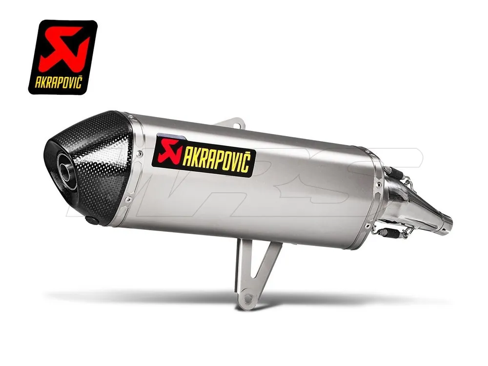 TERMINALE SCARICO AKRAPOVIC INOX HONDA SH 300 2016-2020 OMOLOGATO- Compra Oggi Stesso