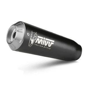 TERMINALE X-M1 ACCIAIO INOX NERO MIVV ZONTES ZT 350 GK 2022-2026- Popolare