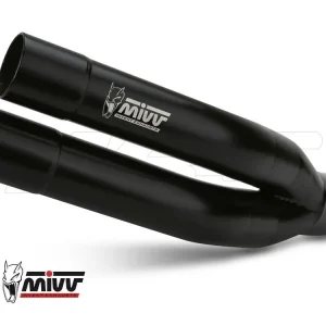 TERMINALE MIVV DOUBLE GUN ACCIAIO INOX NERO HONDA CB 1000 R 2008-2017- Prezzo Scontato