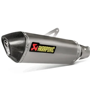 TERMINALE SLIP ON AKRAPOVIC TITANIO KAWASAKI NINJA 400 2018-2024- Sconto
