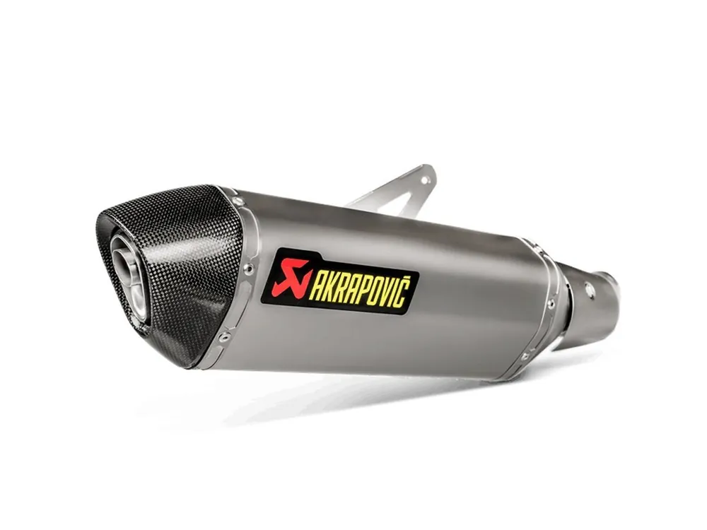 TERMINALE SLIP ON AKRAPOVIC TITANIO KAWASAKI NINJA 400 2018-2024- Sconto