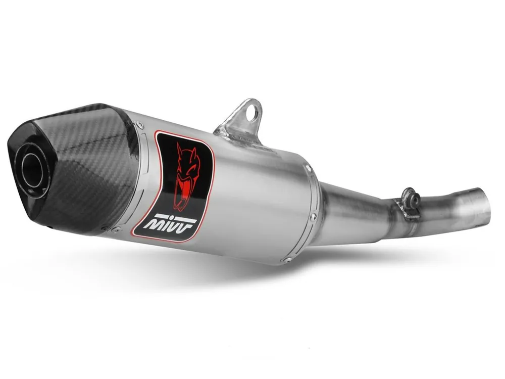 TERMINALE STR-1 TITANIO MIVV HUSQVARNA 701 ENDURO / SUPERMOTO 2021-2024- Scelto Dai Clienti