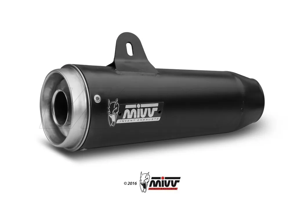 TERMINALE MIVV GHIBLI S INOX NERO SUZUKI GSX-S 1000 KATANA 2019-2023- Ultime Pezzi