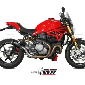 COPPIA TERMINALI MIVV MK3 ACCIAIO INOX DUCATI MONSTER 1200 2017-2019- Non Perdere