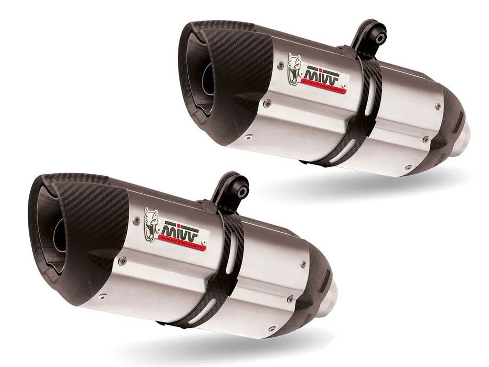Ordina Subito TERMINALI MIVV SUONO INOX-CARBONIO KTM 690 SM 2007-2012-