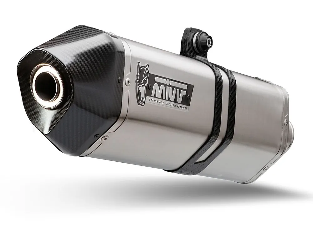 TERMINALE MIVV SPEED EDGE INOX-CARBONIO TRIUMPH TIGER EXPLORER 1200 2012-2015- Non Perdere