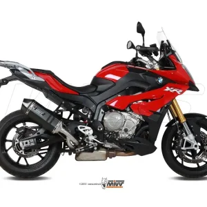 B.027.LRB TERMINALE MIVV SPEED EDGE ACCIAIO NERO BMW S 1000 XR 2015-2019- Esclusivo