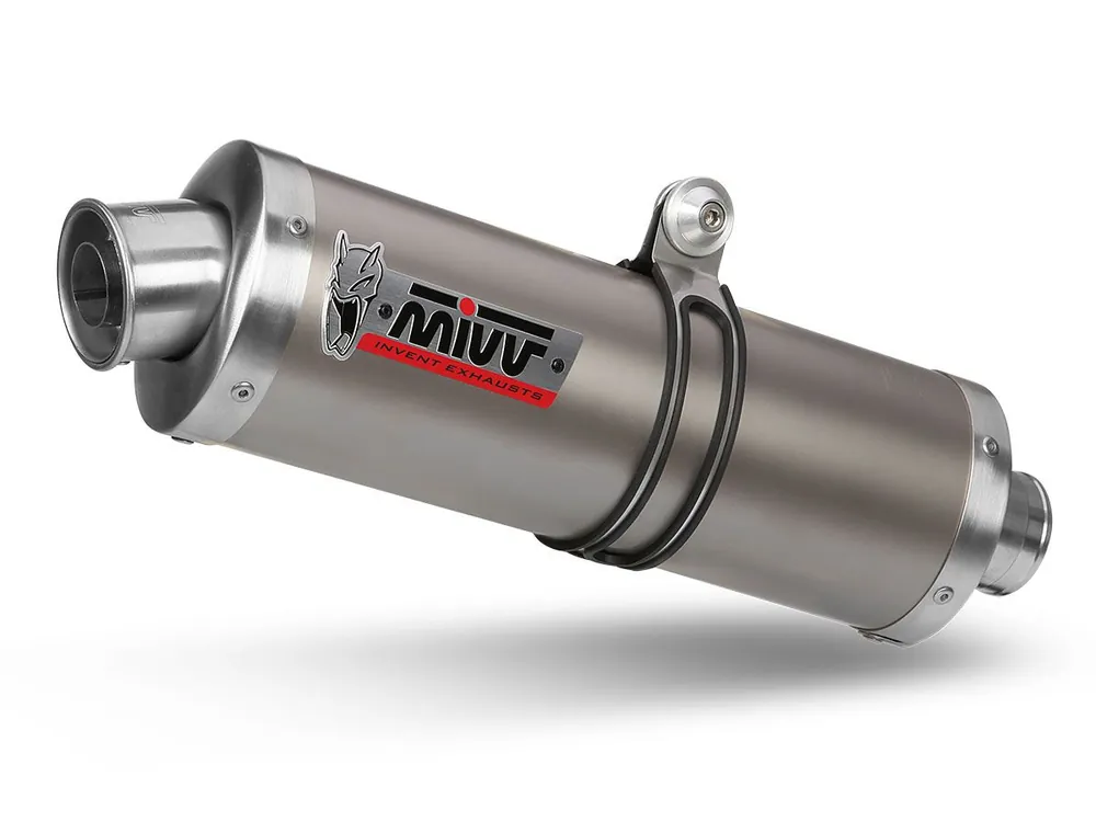 TERMINALE MIVV OVAL TITANIO SUZUKI GSX-R 1000 2001-2002- Spedizione Gratuita