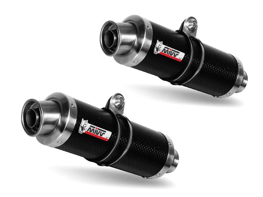 TERMINALI MIVV GP CARBONIO-CARBONIO KAWASAKI Z 1000 2003-2006- Novità