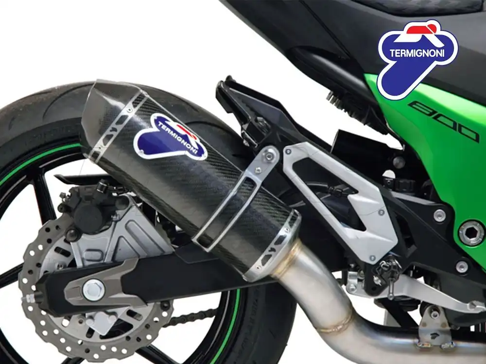 TERMINALE CARBONIO TERMIGNONI KAWASAKI Z 800 2013-2016 NON OMOLOGATO- Compra Online