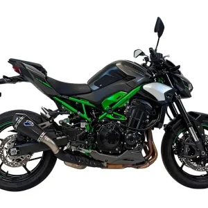 TERMINALE RELEVANCE CONICO TITANIO NERO TERMIGNONI KAWASAKI Z 900 2024-2025- Bestseller