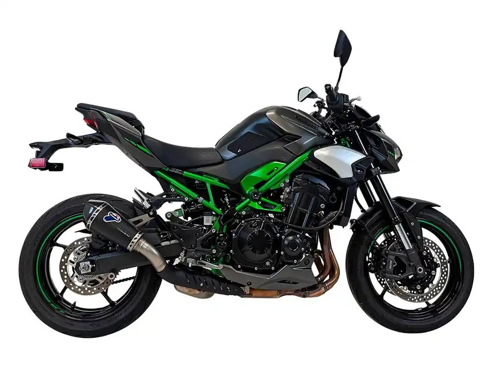 TERMINALE RELEVANCE CONICO TITANIO NERO TERMIGNONI KAWASAKI Z 900 2024-2025- Bestseller