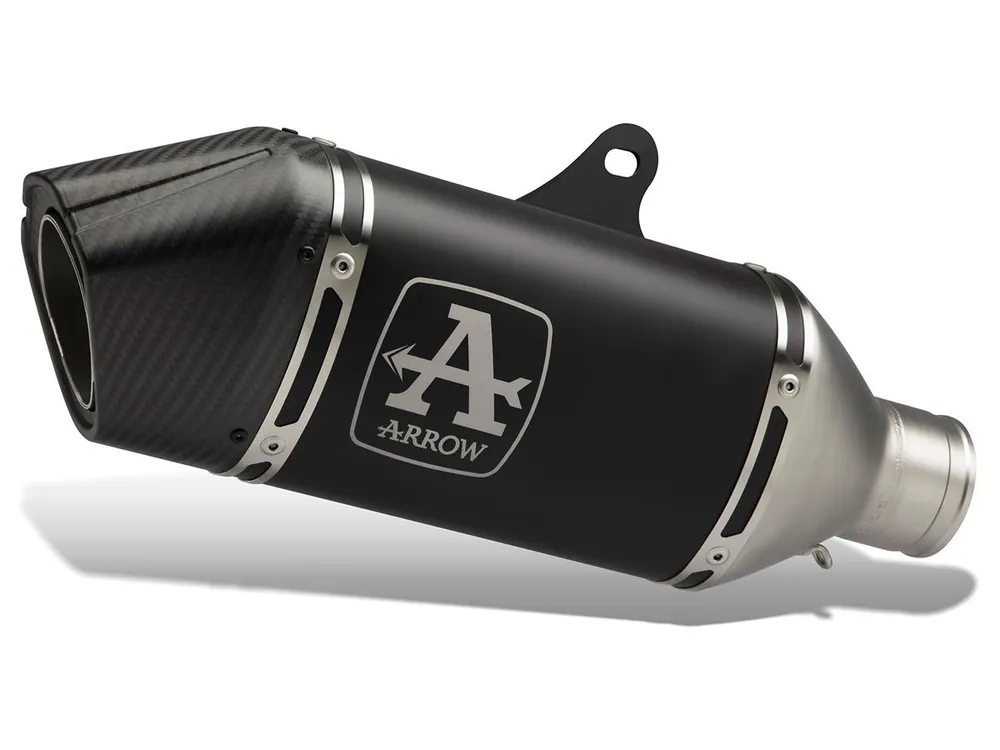 SILENZIATORE VELOCE ALLUMINIO DARK ARROW KAWASAKI Z 650 2024-2026- Miglior Prezzo
