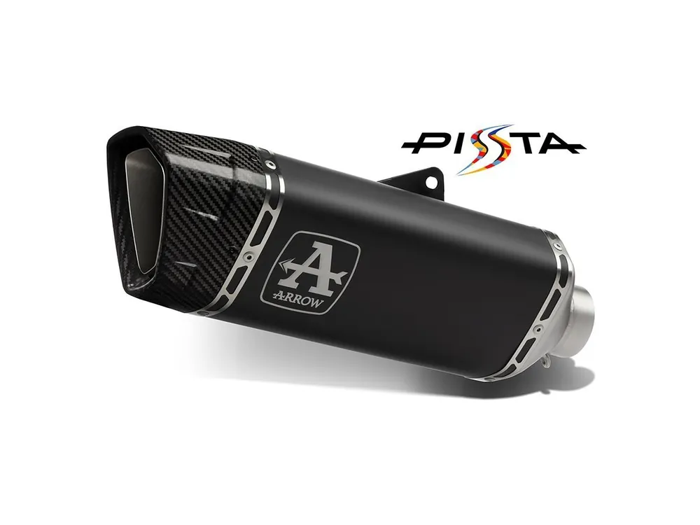 Novità SILENZIATORE "PISTA" ARROW TITANIO NERO-INOX EU5 APRILIA RSV4 2025-