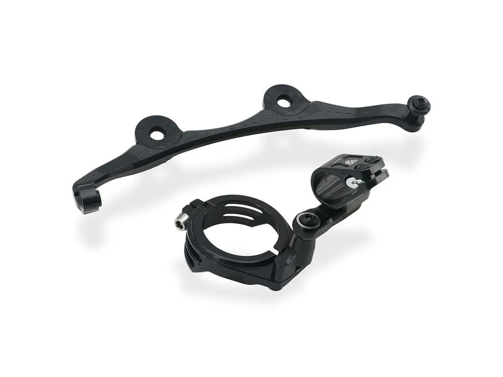 SUPPORTO AMMORTIZZATORE DI STERZO CNC RACING DUCATI HYPERMOTARD 698 MONO 2024- Popolare