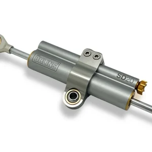 Promozione Esclusiva KIT AMMORTIZZATORE DI STERZO LINEARE OHLINS CORSA 90MM UNIVERSALE-