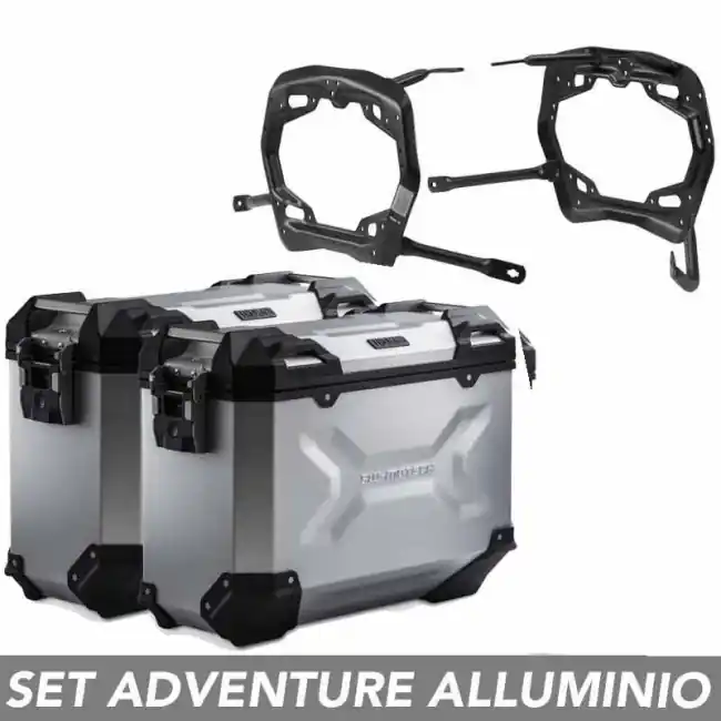 Miglior Prezzo Kit valigie SW-Motech Trax Adv alluminio 37 lt per BMW R1300 GS dal 2024-