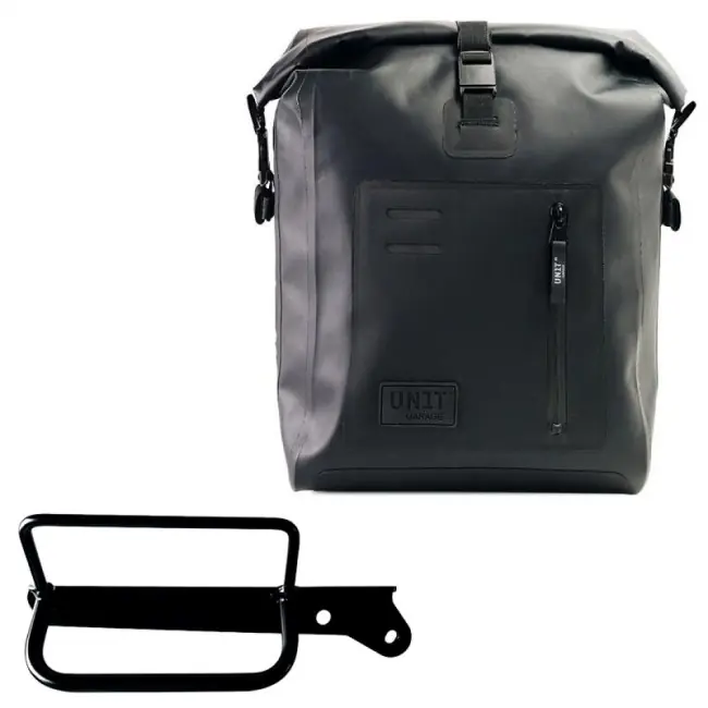 Prezzo Conveniente Kit borsa laterale dx Unit garage Khali per Royal Enfield HNTR 350-