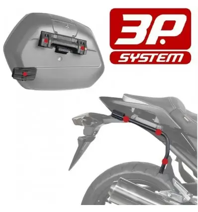 Compra Online Portavaligie laterale Shad 3P su Kawasaki Z900 dal 2025-
