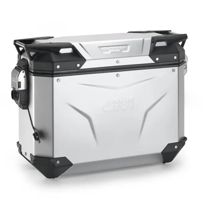 Prezzo Di Fabbrica Valigia laterale Givi Trekker Outback Evo Smart in alluminio 37 litri anodizzata-Destro