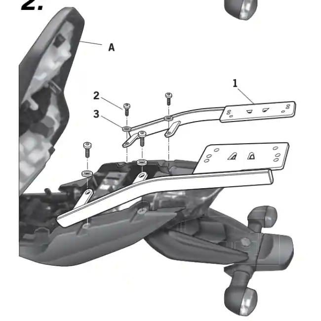 Portapacchi Shad per Yamaha XJ6 09-15- Novità