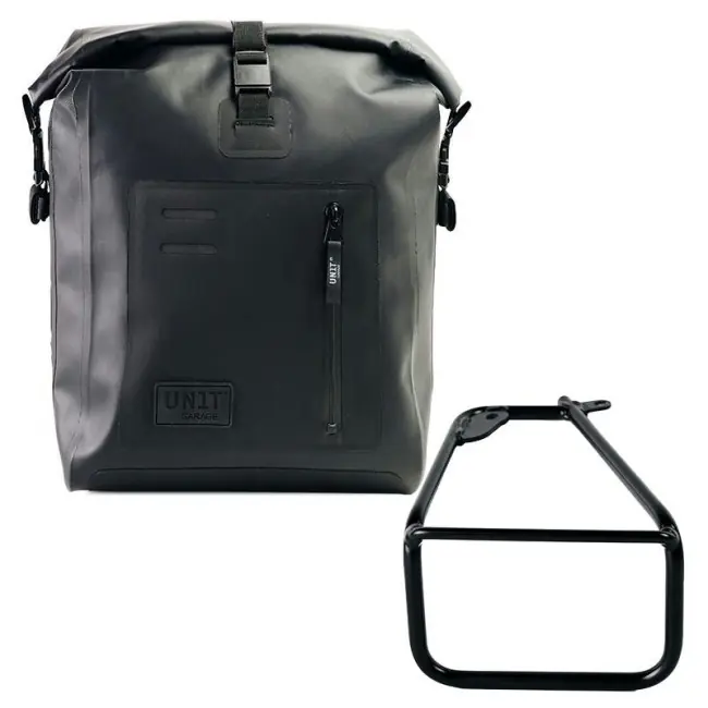 Offerta Speciale Kit borsa laterale Unit garage Khali per Moto Guzzi V100 Mandello-Destro