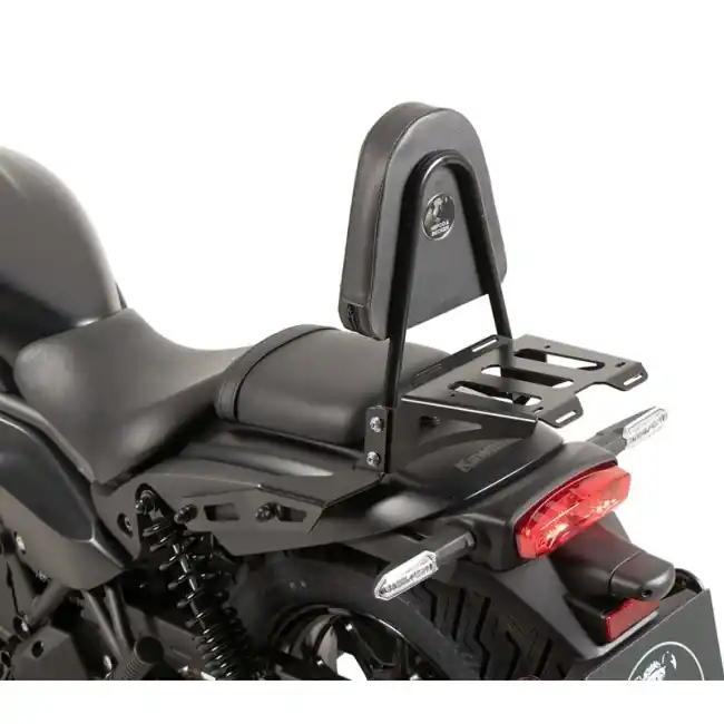 Di Tendenza Schienalino Hepco & Becker con portapacchi per Kawasaki Eliminator 500-
