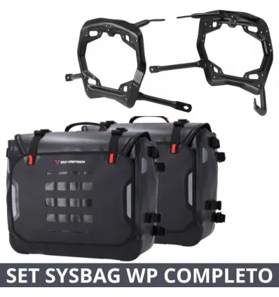 Popolare Kit borse SW-Motech Sysbag WP L per Honda CRF 1000L Africa Twin fino 2017-