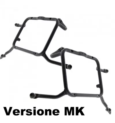 Professionale Portavaligie laterale Givi PL ONE-FIT Monokey su Moto Guzzi V85TT 19-23-
