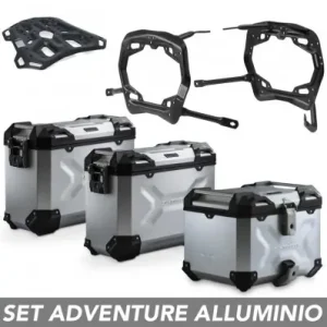 Più Venduto Kit valigie SW-Motech Trax Adv alluminio per Suzuki DL 1000 V-Strom dal 2014-