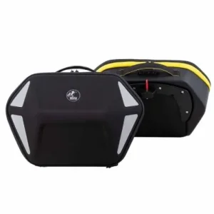 Valigie laterali Hepco & Becker Royster Neo 17 litri attacco C-Bow nere e gialle- Promo Stagionale