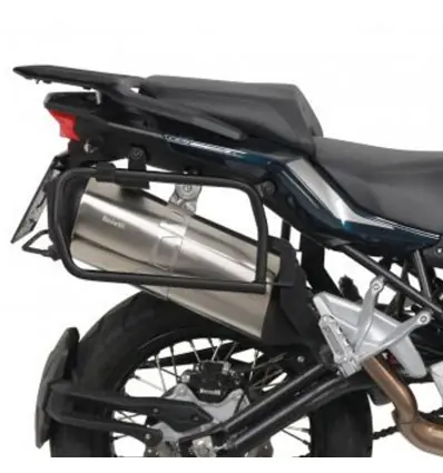 Professionale Portavaligie laterale Shad 4P per valigie compatibili su Benelli TRK 502X dal 2018-