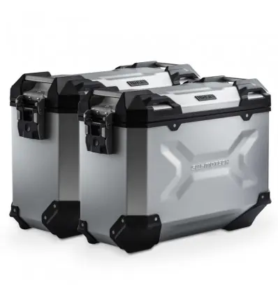 Borse laterali e telai SW-Motech Trax ADV 37/37 litri alluminio per BMW F900R/XR 20-24- Nuovo Arrivo
