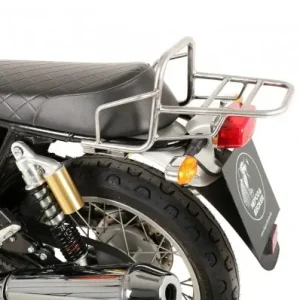 Compra Oggi Stesso Portapacchi Hepco & Becker Tube Rack cromato per Royal Enfield Interceptor dal 2018 e Continental 650 GT-