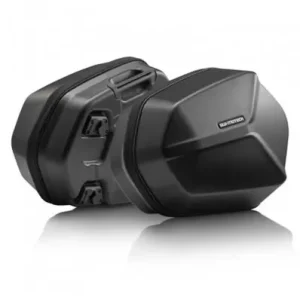 Promozione Coppia di borse nere da moto+telai SW-Motech AERO ABS per Triumph Tiger 800 e 800 XC/XR dal 2010-