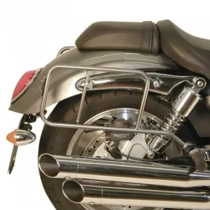 Telai laterali neri Hepco & Becker per Moto Triumph Rocket III- Professionale