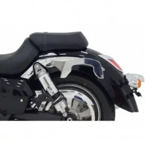 Acquista Ora Telai laterali Hepco & Becker C-Bow system cromati per Harley Davidson Softail Slim-