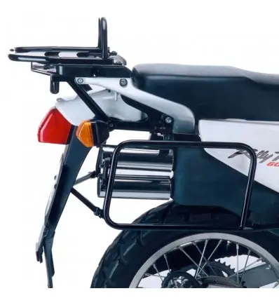 Telai laterali neri Hepco & Becker per Honda XRV 750 Africa Twin dal 1993- Pagamento Sicuro