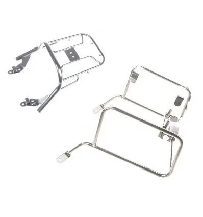 Occasione Imperdibile Portapacchi e telai laterali Hepco & Becker cromati per Honda VT 500 Custom 83-88-