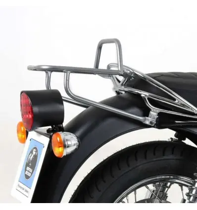 Acquista Ora Portapacchi cromato Hepco & Becker Rear Rack per Moto Guzzi California Aquila Nera dal 2011-